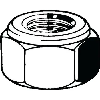 Matice Šestihranná matice pro svorník se zúžením KG Ocel Bez PU M24