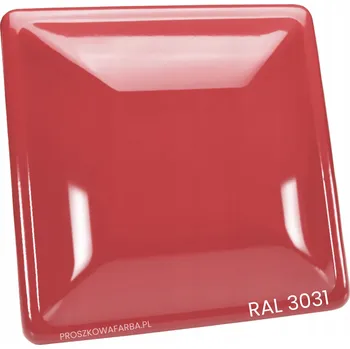 barva na zeď BARVA RAL 3031 Polyesterová Červená Tmavá SATÉN 1 kg
