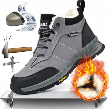 Pracovní obuv PÁNSKÉ OCHRANNÉ PRACOVNÍ BOTY Teplé Pohodlné BOTY PROOF SE ZDVIHEM vel.43