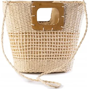 Kabelka FEBA plážová taška Stylová dámská kabelka FEBA - pletený košík F87/BAG33