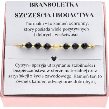 Náramek Náramek ArtWings stříbro pozlacený s citrínem a turmalínem 18,00 cm