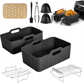 Příslušenství pro fritézu SILIKONOVÁ FORMA VLOŽKA DO HORKOVZDUŠNÉ FRITÉZY NINJA AF400EU AIR FRYER SADA