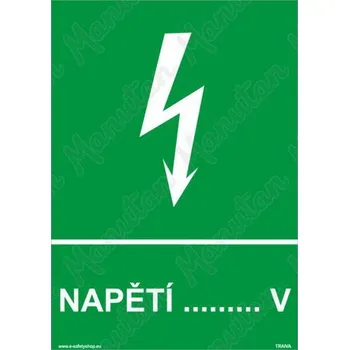 Kancelář Napětí V, plast 105 x 148 x 0,5 mm A6