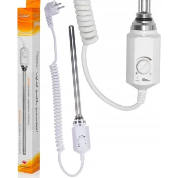 Radiátor Topné těleso do koupelnového radiátoru 300W Elektrické s termostatem