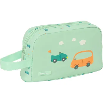 Set školních potřeb Termo box na svačinu Safta Automobil Zelená (21.5 x 12 x 6.5 cm)