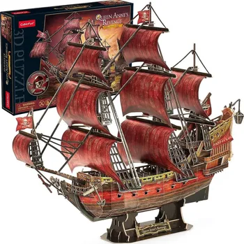 3D puzzle Puzzle 3D Cubic Fun Pomsta Královny Anny 391 dílků