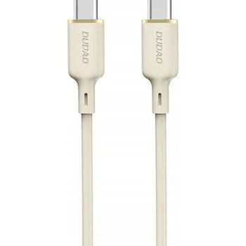 Datový kabel Kabel Dudao USB typ C - USB typ C 2 m bílý