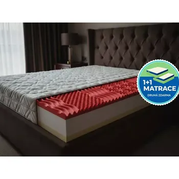Matrace MPO | Ortopedická matrace 1+1 MEMORY COMFORT - Rozměr matrace 120x200, Potah matrace MPO Medico