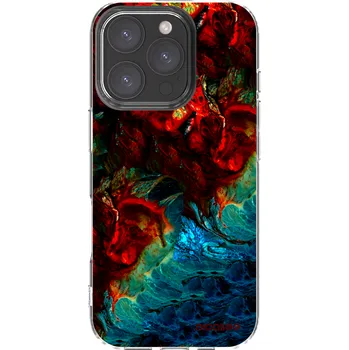 Pouzdro na mobilní telefon Picasee silikonový průhledný obal pro Apple iPhone 16 Pro - Universe