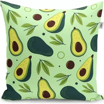 Polštář Sablio Polštář Kreslené avokádo - 50x50 cm