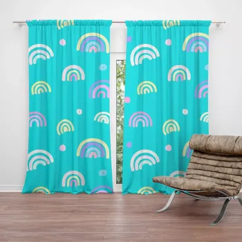 Závěs Sablio Závěs Barevné duhy: 2ks 140x250cm