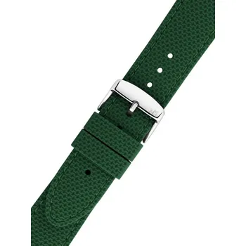 Řemínek na hodinky Silikonový řemínek Morellato Livenza 5275187.074 M, zelený - 24 mm