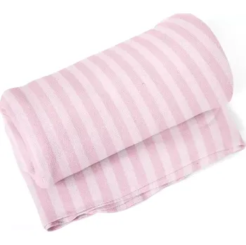 deka Sablio Deka Růžové pruhy - 190x140 cm