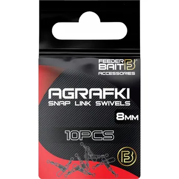 Obratlík s karabinkou Feeder Bait