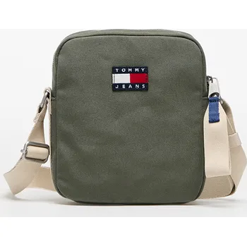 Sportovní taška Taška Tommy Jeans Retro Cool Reporter Bag Green 2 l