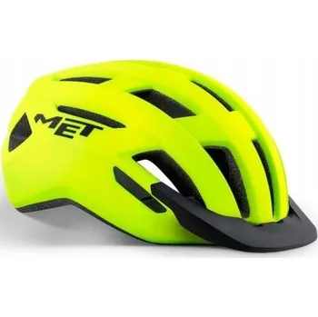 Cyklistická přilba Cyklistická helma MET ALLROAD, matná žlutá, velikost M