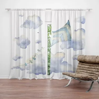 Závěs Sablio Závěs Bezstarostný den: 2ks 140x250cm