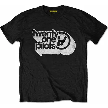 Pánská móda Twenty One Pilots tričko, Vessel Vintage Black, pánské M