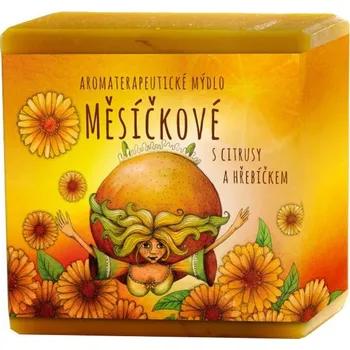 Mýdlo Mydlárna U Dvou koček AROMATERAPEUTICKÉ MÝDLO - Měsíčkové