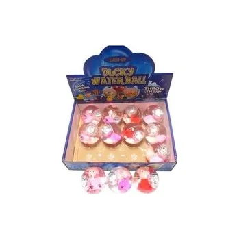 Hra na zahradu Piłka 6,5cm Świnka ze światłem BPIŁ7857 87857