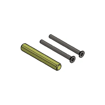 Stavební výplň Spojovací materiál kování FSB pro HS portály 69-73 mm, Klika/klika