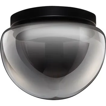 Nova Luce Ebony E27 skleněné stropní svítidlo Ø245mm