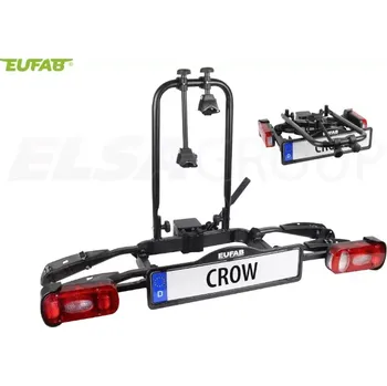 Nosič kol Nosič kol Eufab Crow Plus - 2 kola, na tažné zařízení