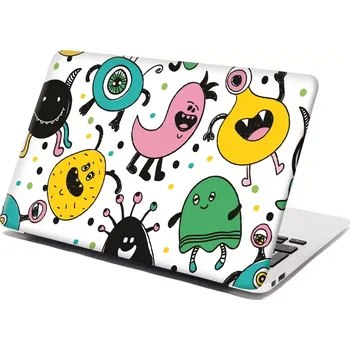 samolepka Sablio Samolepka na notebook Příšerky - 29x20 cm