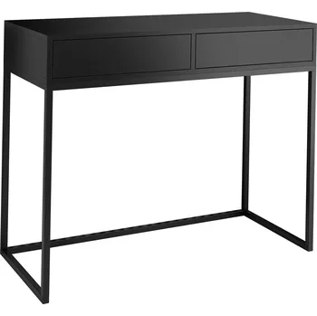 Konzolový stolek Konzolový stolek SKM2 – černý mat s dvojicí praktických šuplíků