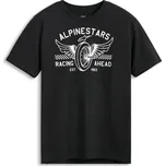 Triko HERITAGE PATCH CSF, ALPINESTARS (černá) Velikost: XL