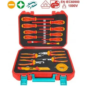 Sada nářadí Sada elektrikářského nářadí, 16ks, 1000V, VDE