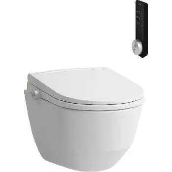 Klozet Laufen Cleanet Pro - Elektronický bidet s keramikou, SoftClose, Rimless, bílá H600890000S002