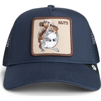 Kšiltovka Kšiltovka GOORIN BROS NUTS TRUCKER 101-2546-EDG01 – Tmavě modrá