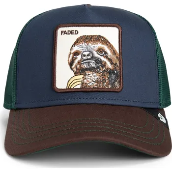 Kšiltovka Kšiltovka GOORIN BROS TRICOLOR SLOTH 101-2346-MULTI – Tmavě modrá