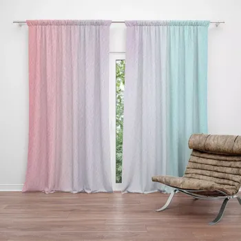 Závěs Sablio Závěs Cukrová vata: 2ks 140x250cm