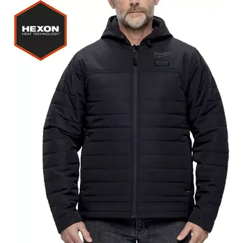 Jednorázový oděv Aku HEXON vyhřívaná bunda Milwaukee M12 HPJBL3-0 (M) černá, bez Aku, 4932493838