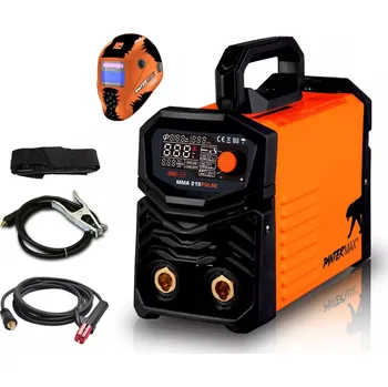 Svářečka PANTERMAX MMA215pulse invertorová svářečka MMA/TIG SET 1