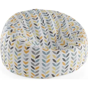 Sedací pytel Sablio Sedací vak Cocoon Barevné lístky - 75 x 45 x 35 cm