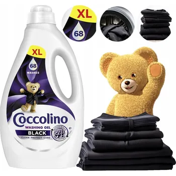 Prací prostředek Gel na praní černých tkanin Coccolino Black & Dark 2,72L 68 Praní Black XL