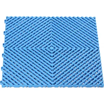 Dlažba Plastová dlaždice, perforovaná, modulární, 40 x 40 x 1,8 cm, různé barvy - Procarosa Barva: modrá