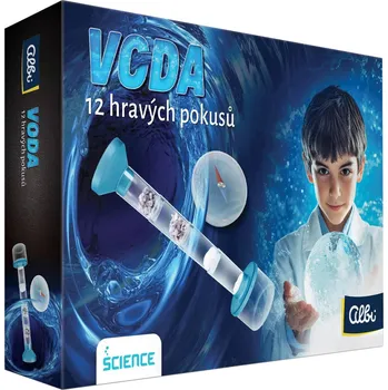 Společenská hra ALBI SCIENCE Experimentuj s vodou 12 hravých pokusů | 224228