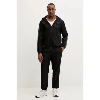 Tepláková souprava EA7 Emporio Armani pánská, černá barva, AF16072.7M000643 99X, vel. L