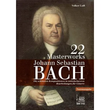 22 Masterworks. - Luft, Volker [DE] (2025, Brožovaná, Acoustic Music Books)