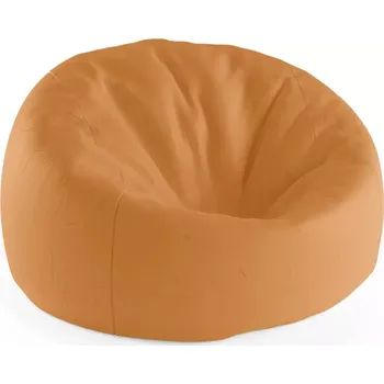 Sedací pytel Sablio Sedací vak Cocoon Mandarinková - 75 x 45 x 35 cm