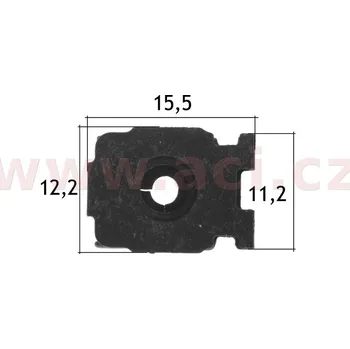 kovová příchytka (sada 10 ks), UP 57335T