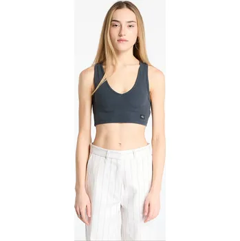 Dámské oblečení Top Calvin Klein Jeans Washed Woven Label Top Gray XL