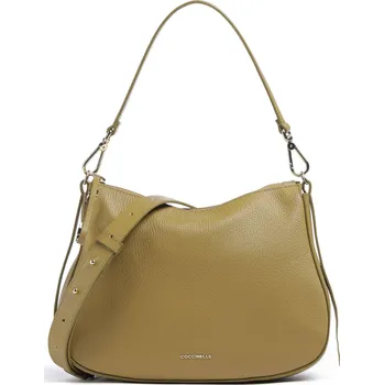 Coccinelle Nory - Taška přes rameno v olivová, kůže, 50553349 | Kabelky pro ženy & muže