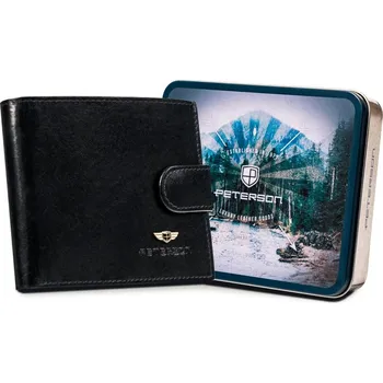 Peněženka Pánská peněženka Peterson PTN N01L-VT černá