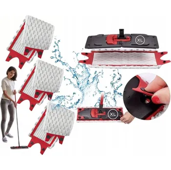 NÁHRADNÍ NÁPLŇ X3 PRO PLOCHÝ MOP VILEDA ULTRAMAX, MIKROVLÁKNO 42X14CM