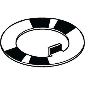 Matice Podložka s vnitřním jazýčkem DIN 462 Ocel Pozinkované 38MM